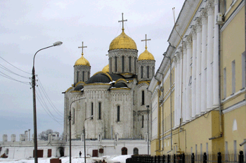 Город Владимир. Успенский собор (1158-1160 г.г.).