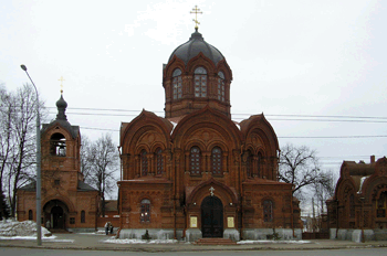 Город Владимир. Церковь Михаила Архангела (1891-1893 г.г.) на Студеной горе.